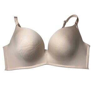 Maidenform Beige Wireless T-Shirt Bra Full Coverage Comfortable 40C